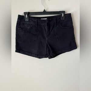 Mudd Black Jean Shorts for Women